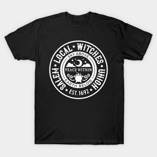 Salem Local Witches Union T-Shirt by The Cottage Cauldron